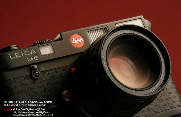 beutifully taken image of the SUMMILUX-M 1:1.4/35mm ASPH lens for LEICA M6 