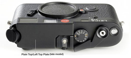 Plain top plate for M6 Late models