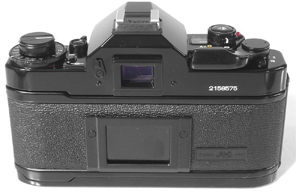 Canon A1 Rear view