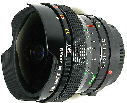 Canon FDn Fisheye 15mm f/2.8
