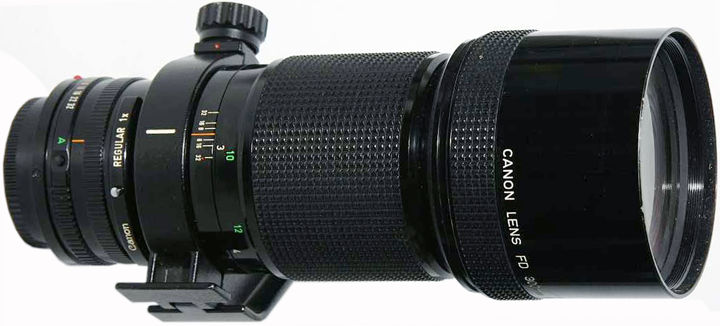 Canon FDn 300mm f/4.0 Telephoto (newer)
