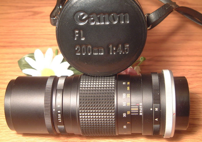 Canon FL Mount 200mm f/4.5