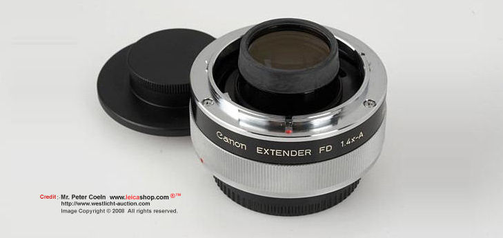 Canon Tele-Extender 1.4X-A for Canon FL-mount 500mm f/5.6 FLUORITE Super Telephoto lens