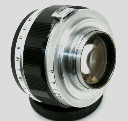 Canon FL 50mm f/1.2 rear view
