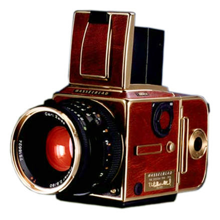 The Hasselblad Gold Supreme camera