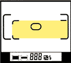 Rangefinder bright frameline for Nikon 35Ti in panorama mode