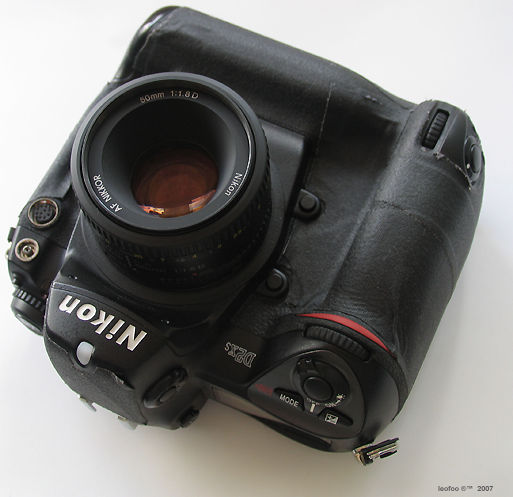 Nikon D2X with AF Nikkor 50mm f/1.8D Standrd lens