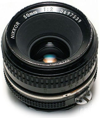 Nikkor ai 50mm f/2.0 standard lens