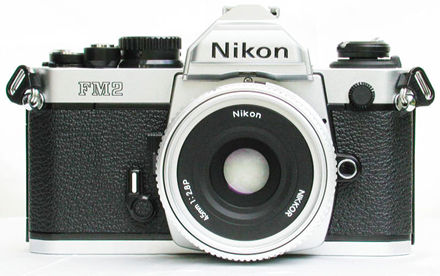 Nikon  Manual Focus Nikkor 45mm f/2.8P Standard Lens without lens hood HN-35