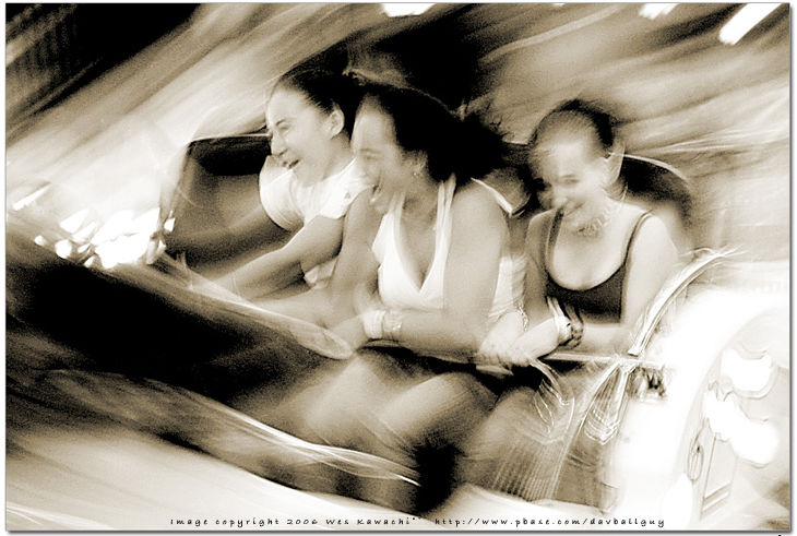 A creative expresssion on sense of movement by a standard lens  by Wes Kawachi  http://www.pbase.com/davballguy