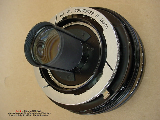 Nikon Fisheye Nikkor 8mm f/8.0 with converter