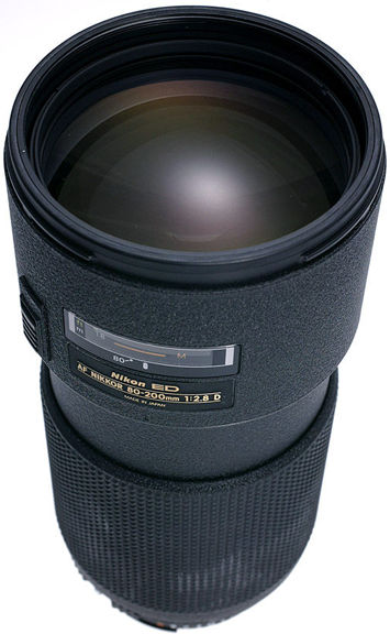 Nikon's AF Zoom Nikkor 80-200mm f/2.8D ED MK II Telephoto Zoom lens