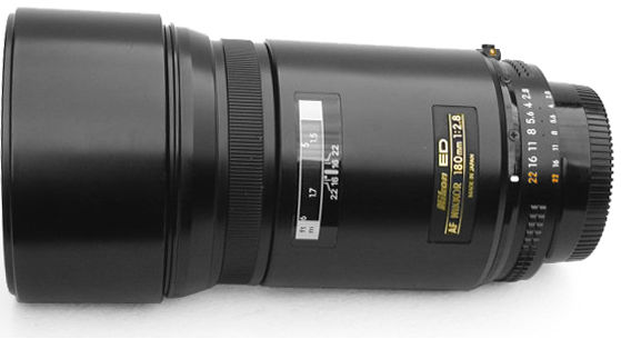 Roland Vink's picture of the AF Nikkor 180mm f/2.8 IF ED 1st version 
