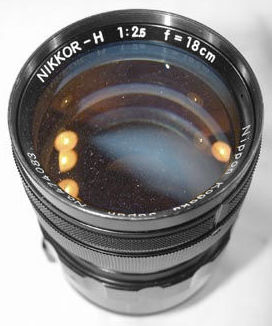 Nikkor-H f/2.5 18cm for Nikon rangfinder camera