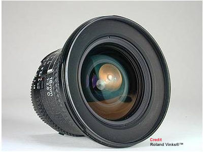 Nikon AF Nikkor 18mm f/2.8D Ultra-wideangle lens downlaoded from Roland Vink site