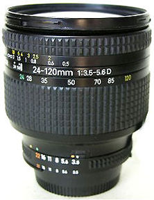 Comparing model of the AF-D IF 24-120mm zoom