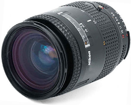 Nikon AF Zoom Nikkor 28-85mm f/3.5~4.5N Ai-S (MK II) version front lens element
