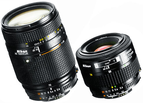 Comparing the two AF Nikkor zoom 35-70mm