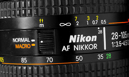 Nikon's AF Zoom Nikkor 35-70mm f/2.8D lens data