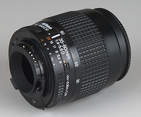Thaiand made AF Nikkor zoom 35-80mm f/4~5.6D MK III