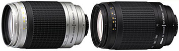Nikon AF zoom Nikkor 70-300mm f/4~5.6G tele-zoom dual finishes