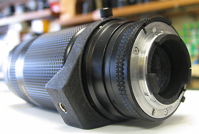 Another rear section view of the Nikon AF zoom 75-300mm f/4.5~5.6