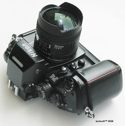 Full frame autofocus Fisheye Nikkor lens 