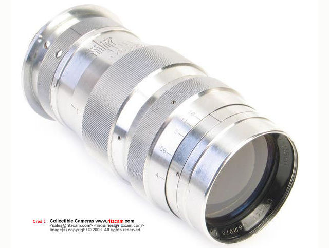 Canon Serenar  135mm f/4 MIOJ version with metal (Chrome) rear lens cap