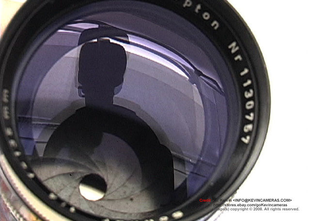 Front lens element of Zeiss-Opton 135mm f4