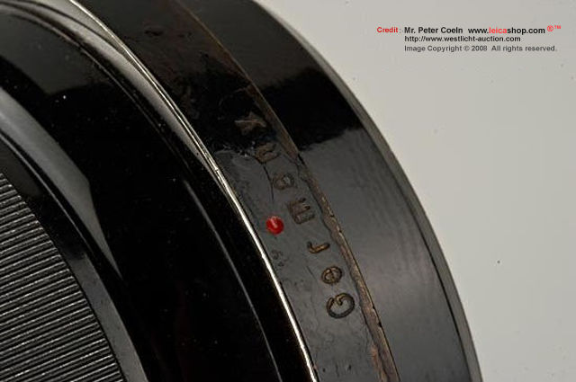 Made in Germany on Carl Zeiss Jena Sonnar 4/13.5cm 