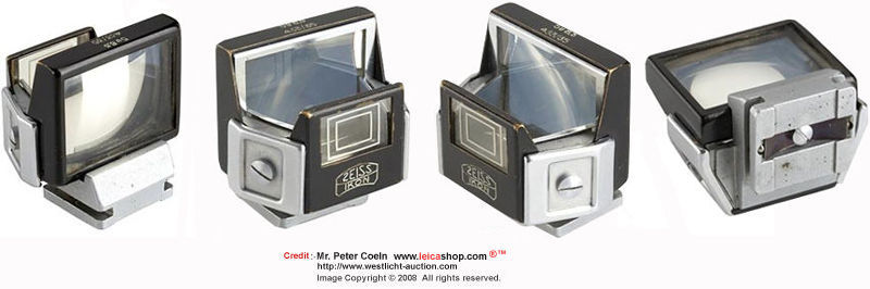 Carl Zeiss JENA Albada Finder type 433/35 for 5cm~8.5cm lenses