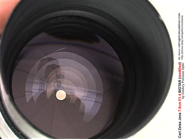 Rangefinder Zeiss-Opton Triotar 1:4 f=85mm (85mm f/4.0) telephoto lens