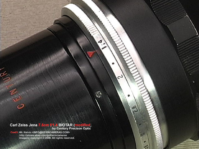 Rangefinder Zeiss-Opton Triotar 1:4 f=85mm (85mm f/4.0) telephoto lens