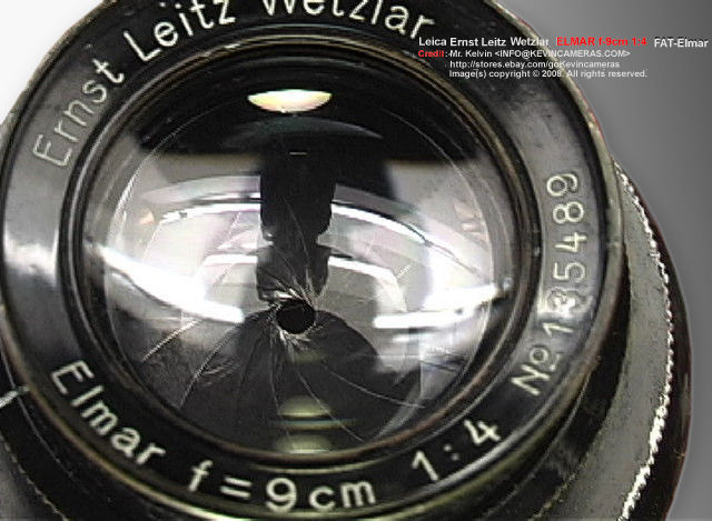 A rare, collectible Ernst Leitz Wetzlar f=9cm 1:2.2 THAMBAR portrait telephoto lens