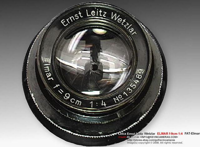A rare, collectible Ernst Leitz Wetzlar f=9cm 1:2.2 THAMBAR portrait telephoto lens