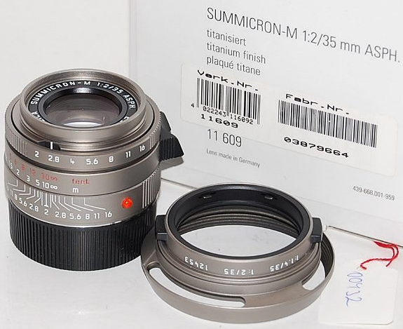 Summicron-M 1:2/35mm ASPH Titanium