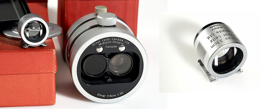 Ernst Leitz STEMAR (Canada)
STEMAR f=3.3cm 1:3.5 Stereo Lens with optical finder (Stereo)