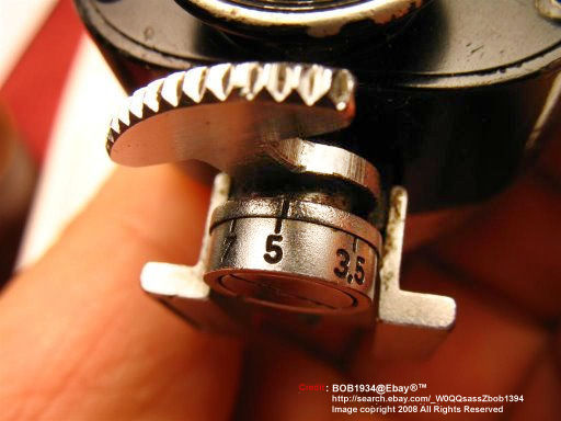Leica Imarect / VIOOH Universal Optical Finder Model 1940~1964 calibrating knob