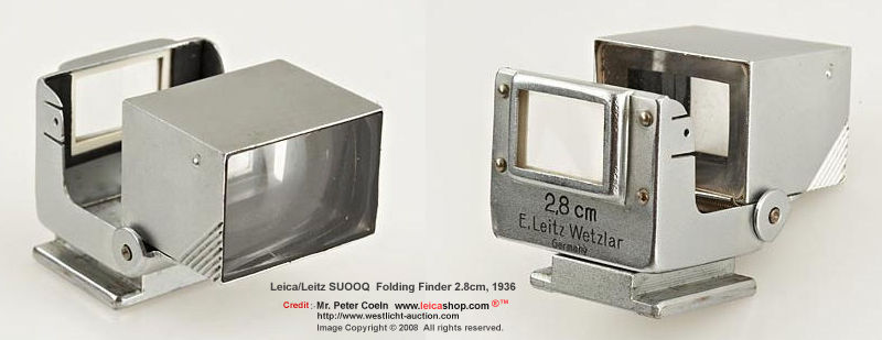 Leica/Leitz SUOOQ  Folding Finder 2.8cm, 1936