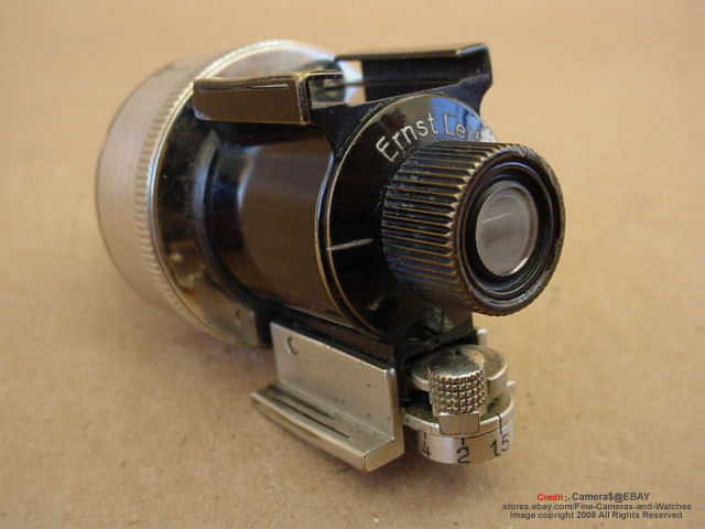 Leica VIDOM Universal Optical Finder  rear section view