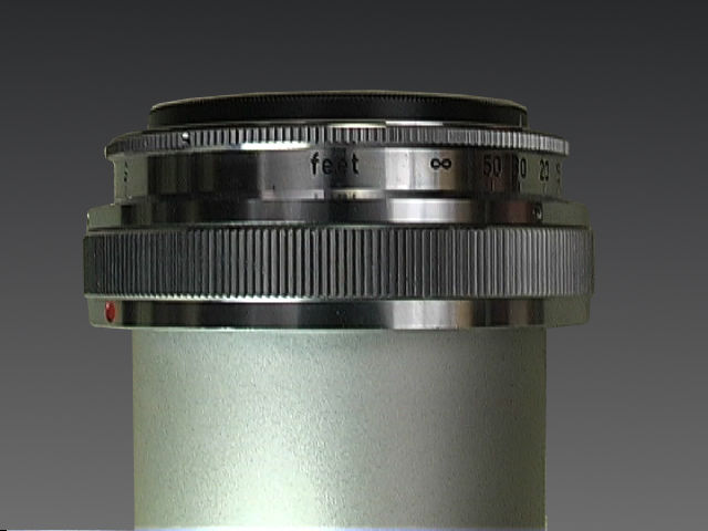 Contaxrex 21mm f/45 Biogon lens tube