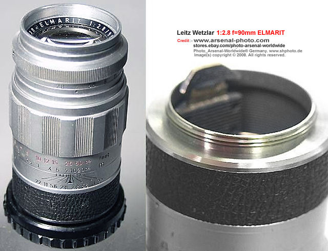Leitz Wetzlar 90mm f/2.8 ELMARIT