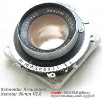 Schneider Xenotar for large format 