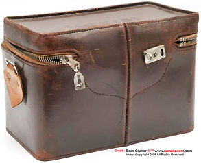 Original Camera and lenses compartment case for Nikon M (Rear view)