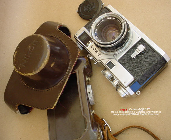 Nikon leather camera case for Nikon S3