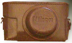 Original leather case Nikon  RF camers Nippon Kogaku Tokyo MIOJ