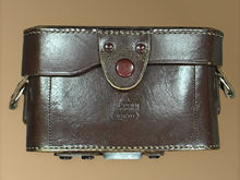 Original Leather Cases for Nikon S rear view