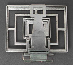 Rear view of a folded Nikon (nippon Kogaku K K ) Sport Frame Finder 