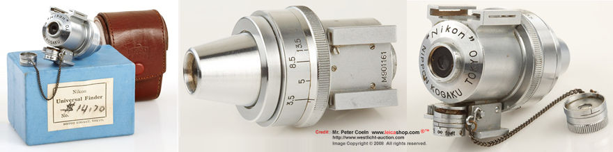 Nippon Kogaku Tokyo Variframe /Universal Viewfinder for Nikon rangefinder cameras