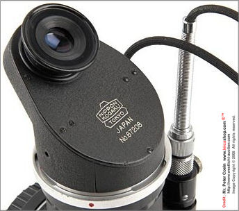 Viewfinder on Nikon Reflex Housing Type 2